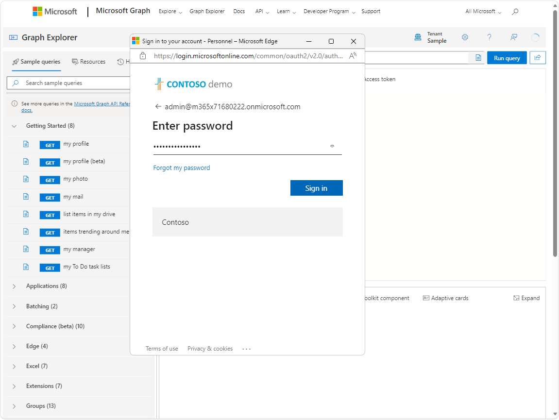 Connexion avec mot de passe