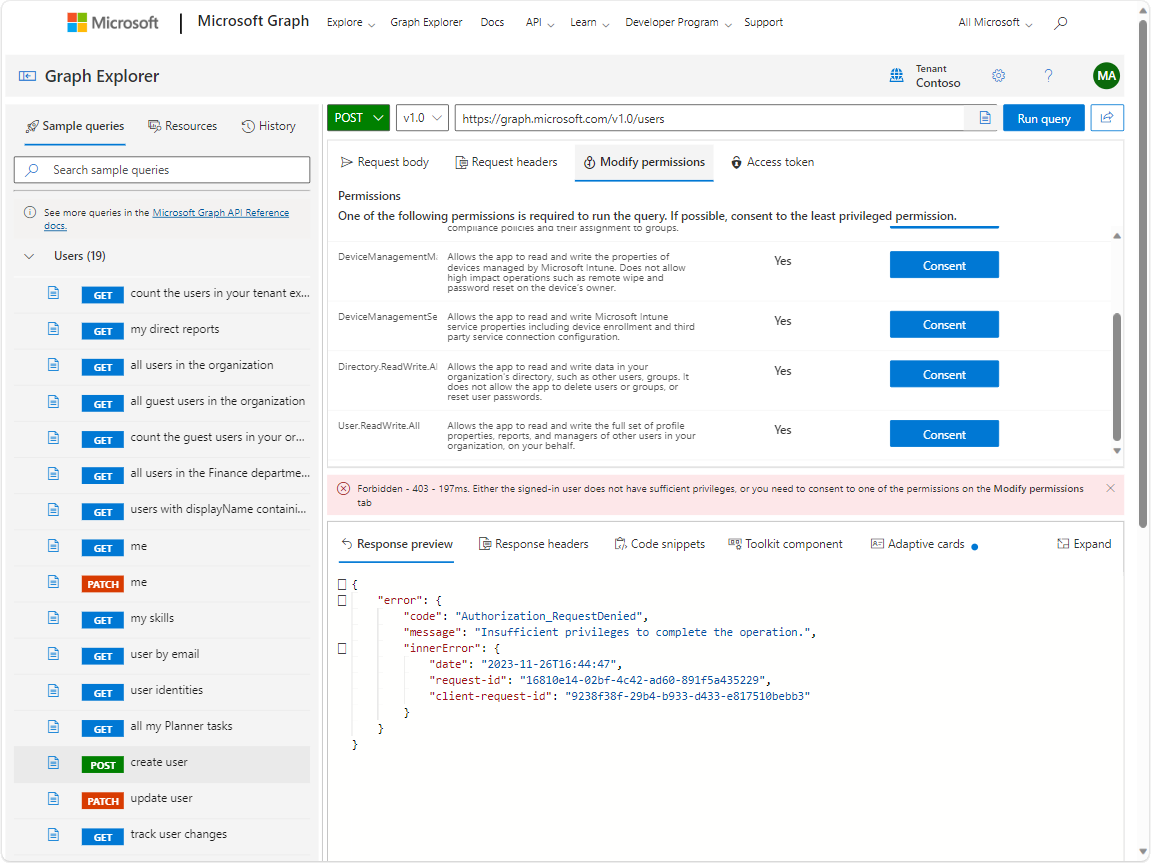 Comment modifier les permissions