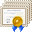 Icône de Certificats utilisateurs au format PNG