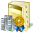 Icône de Domaines et approbations Active Directory au format PNG
